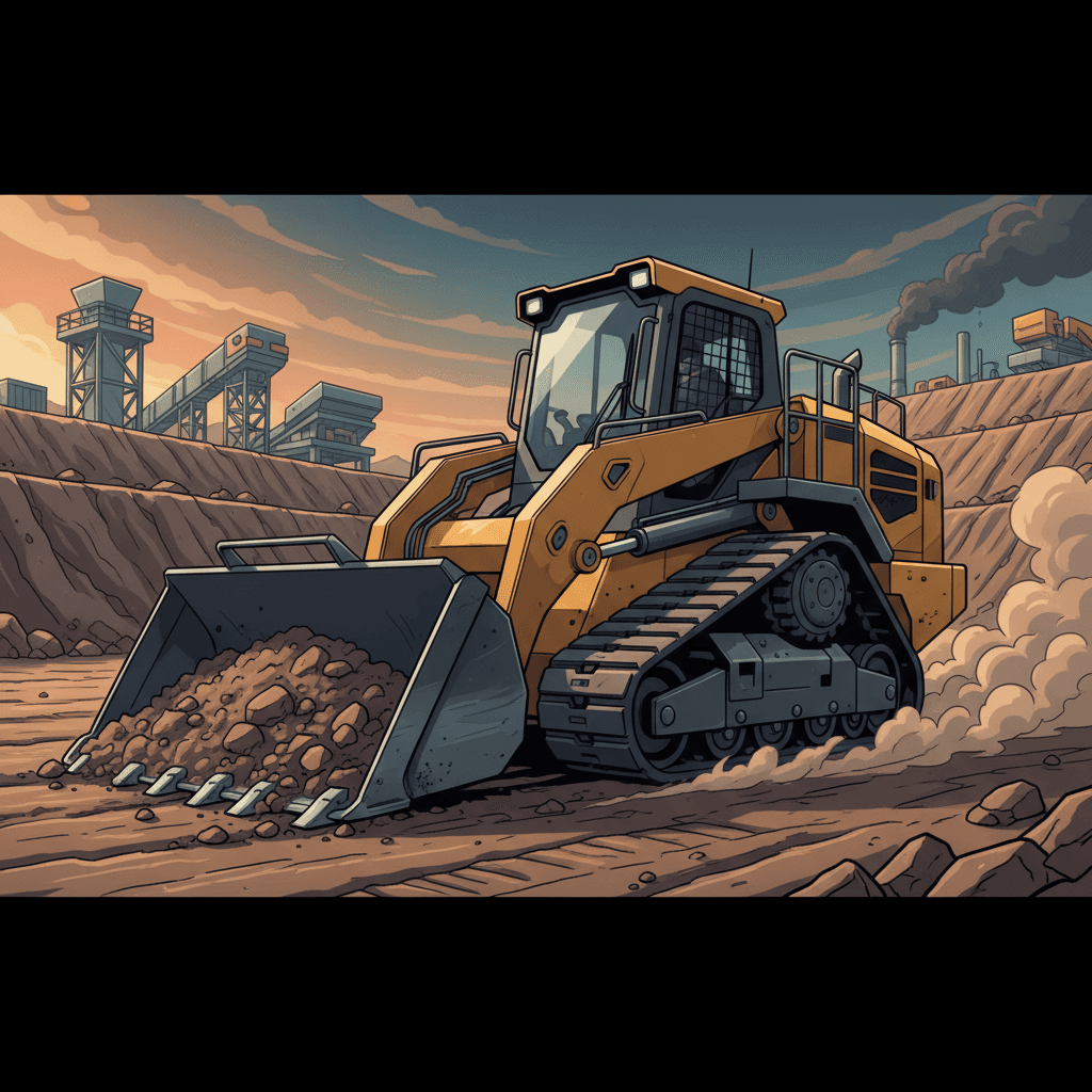 Large Frame compact track loader